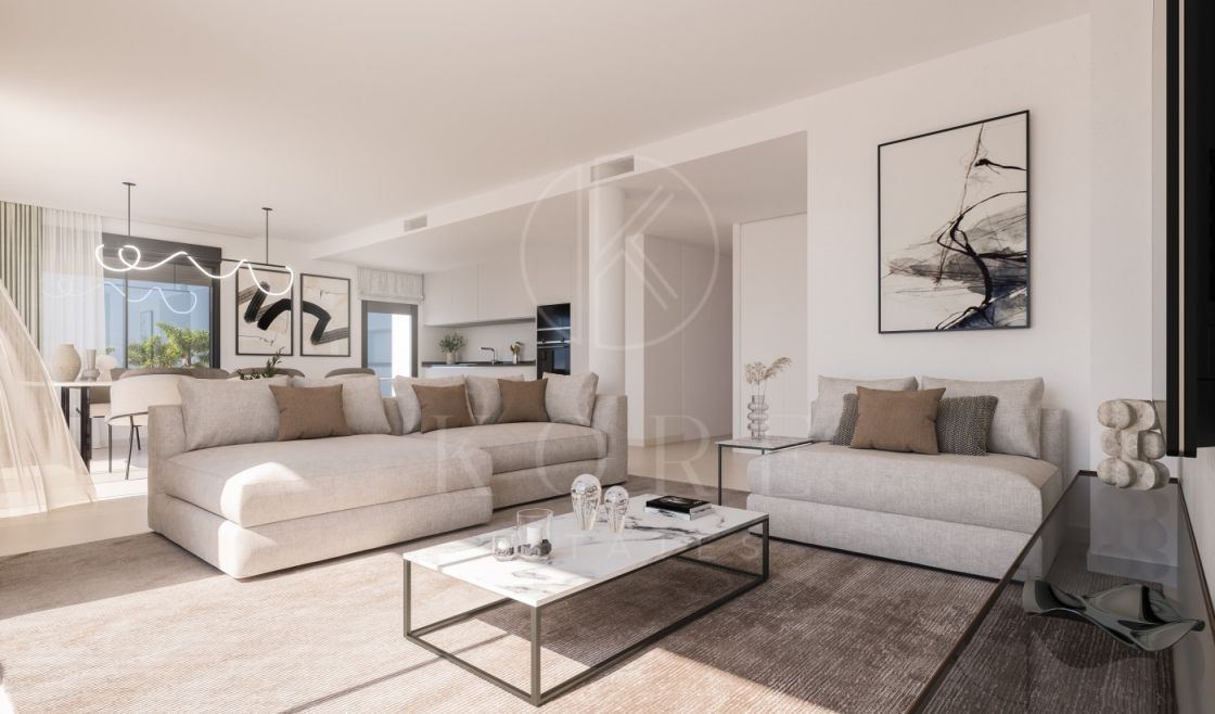 Apartament la parter de vânzare în Estepona