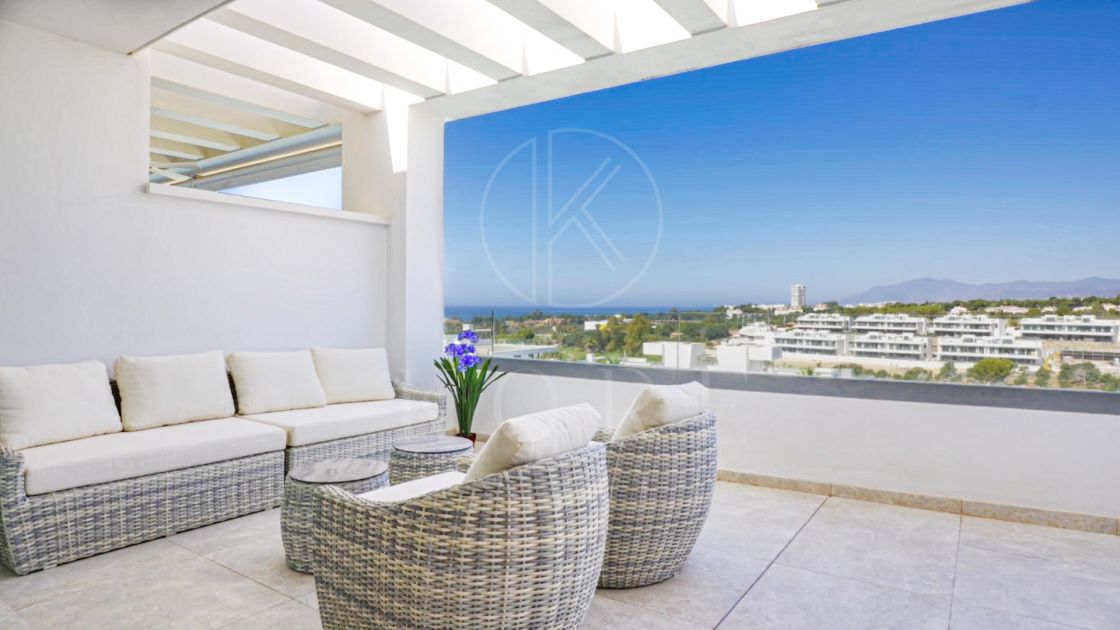 Penthouse duplex de vânzare în Santa Clara, Marbella Est
