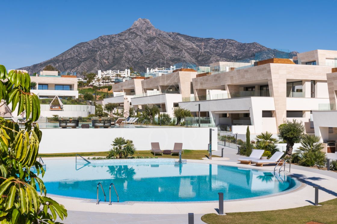 Apartament la parter de vânzare în Marbella Golden Mile