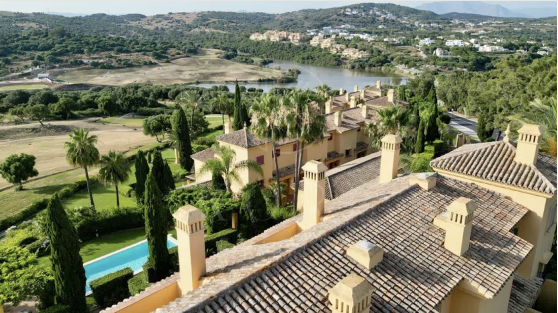 Stylish 4-Bedroom Townhouse in the Exclusive gated Almenara Golf, Panoramic Golf, Mountain & Partial Lake Views in Sotogrande