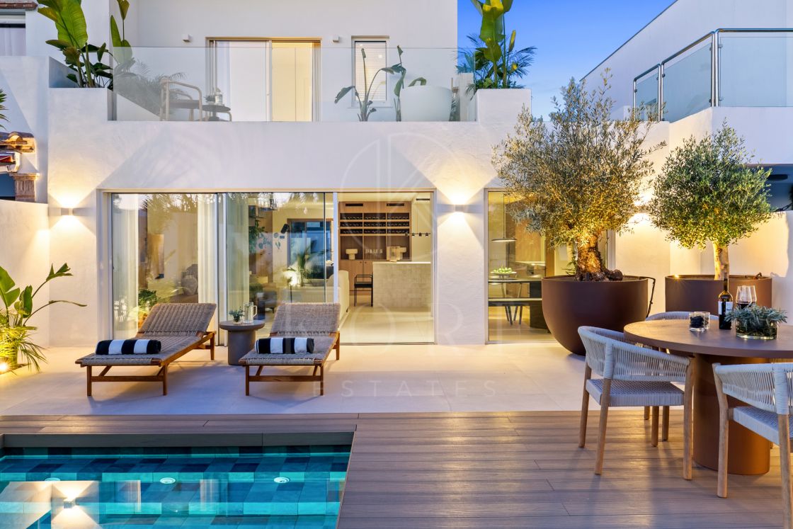 Welcome to this charming home with private outdoor living space and pool with minimalist elegant design inspired by southern Italy.
