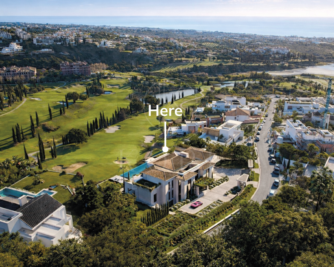 Vilă de vânzare în Los Flamingos, Benahavis