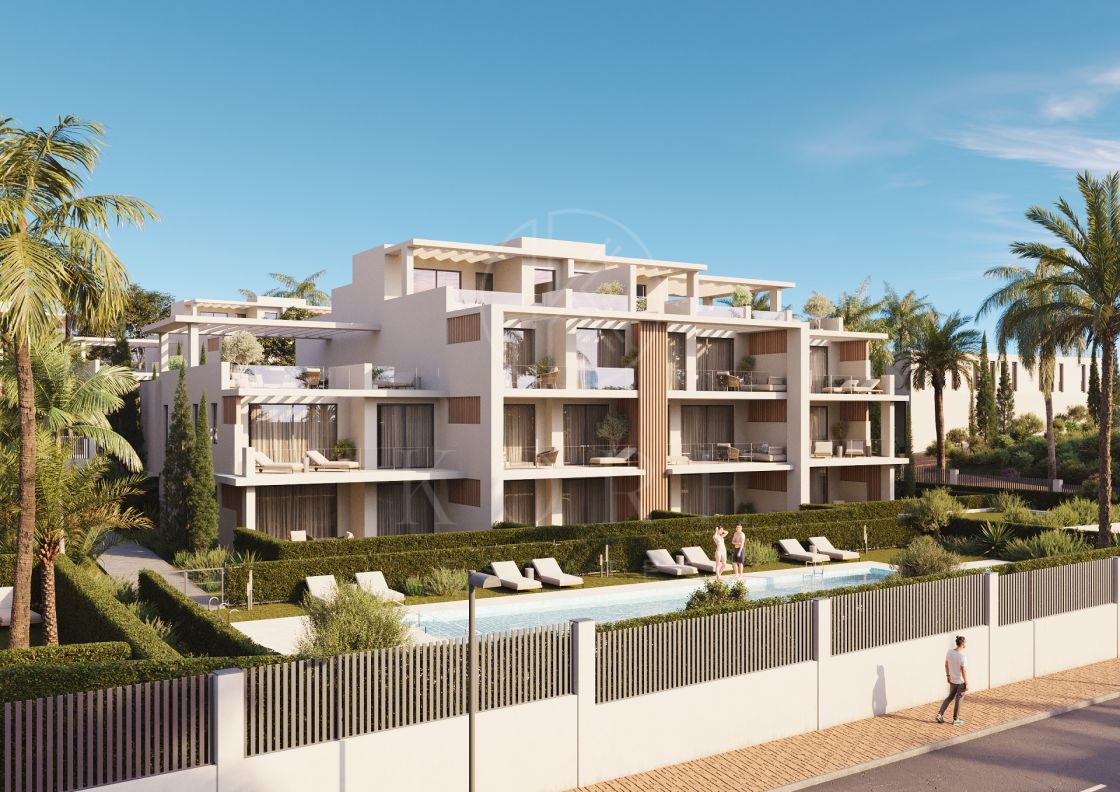 Apartament la parter de vânzare în New Golden Mile, Estepona East
