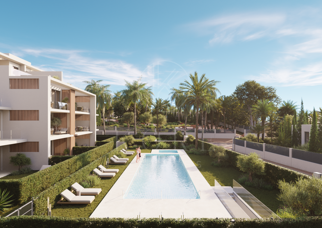Apartament la parter de vânzare în New Golden Mile, Estepona East