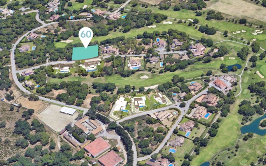 Parcela de golf en primera línea en San Roque Club