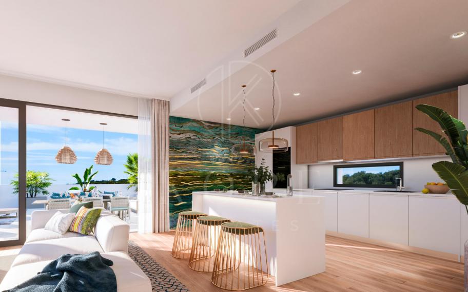 Las Terrazas de Cortesín Bon Air, modernos apartamentos y áticos en la prestigiosa Finca Cortesín.
