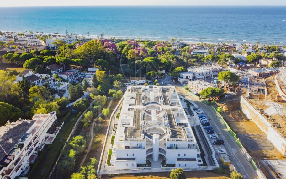 Spectacular two bedroom ground floor apartment in the brand new gated community Estrella Del Mar, Marbella