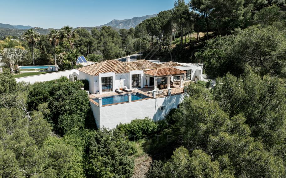 Charming villa immersed in forest with Sea Views in Benahavís