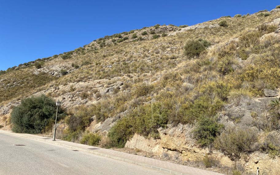 Urban plot for a single-family home in Sierra Gorda Coín (Malaga).