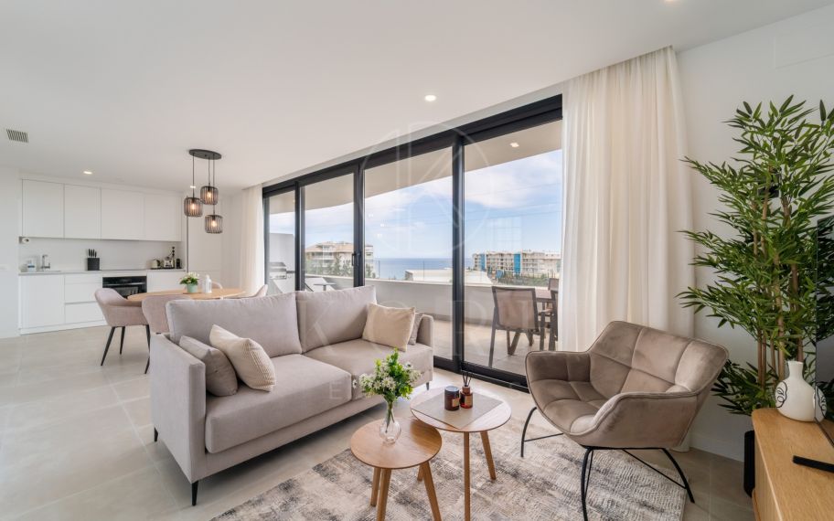 Great New Sea View Apartment  in EL Higueron with TL