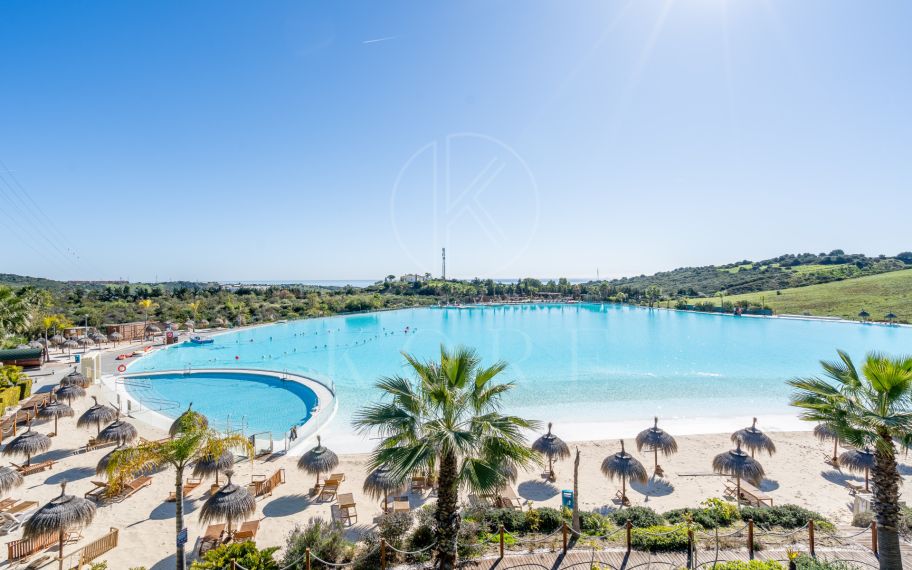 Beautiful new renovated apartment with a large garden in Alcazaba Lagoon
