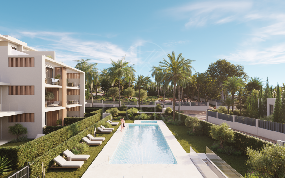 Exclusivos apartamentos con vistas al mar en la prestigiosa Nueva Milla de Oro de Estepona