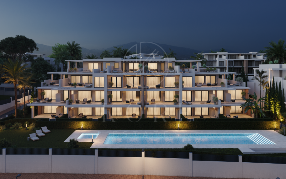 Exclusivos apartamentos con vistas al mar en la prestigiosa Nueva Milla de Oro de Estepona