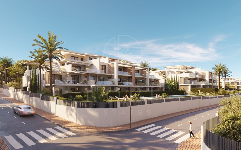 Exclusivos apartamentos con vistas al mar en la prestigiosa Nueva Milla de Oro de Estepona
