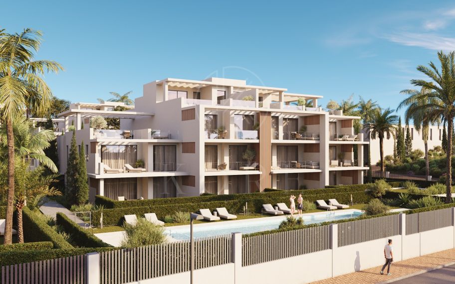 Exclusivos apartamentos con vistas al mar en la prestigiosa Nueva Milla de Oro de Estepona