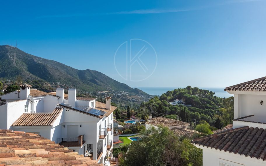 Casa grande en una zona tranquila de Mijas pueblo