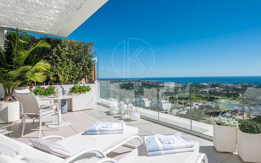 Penthouse de vânzare în Calanova Golf, Mijas Costa