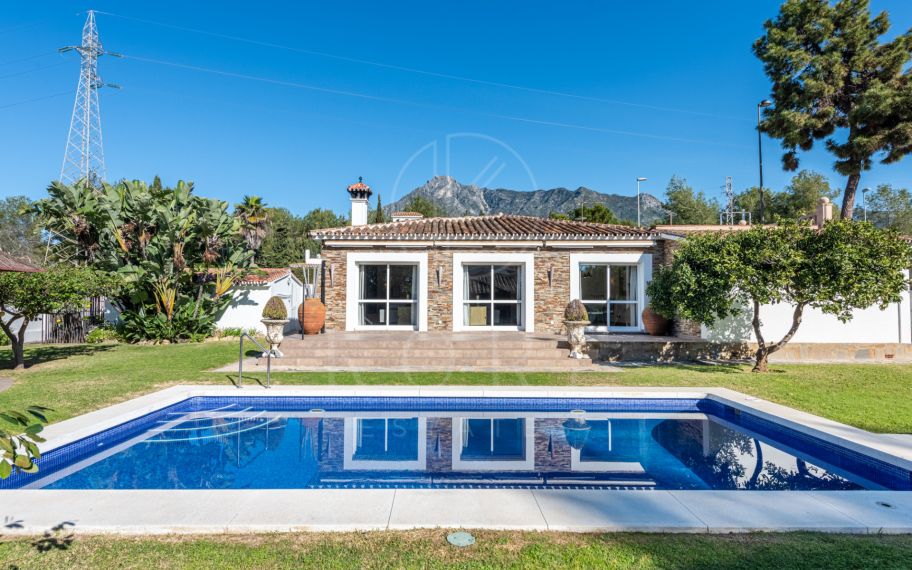 One-level villa on the Golden Mile of Marbella!