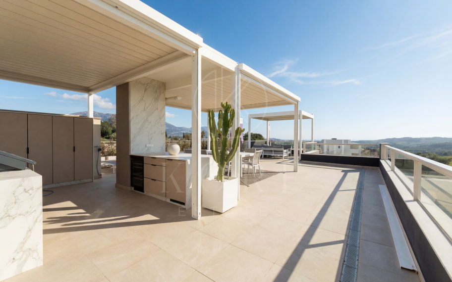 Excepcional Ático de Golf Frontline – La Cala Golf Mijas