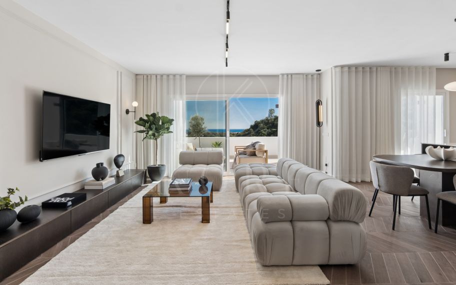 Vista Azul 4 - Un elegante y renovado Ático de 3 dormitorios con mar impresionante Vistas