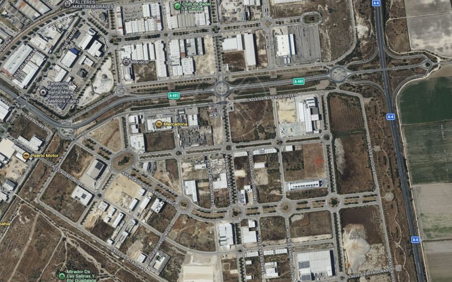 Two adjoining plots in the Las Salinas industrial estate in San José. Excellent logistical location.