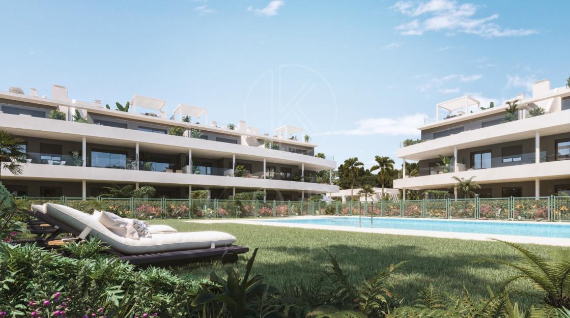 Natura Estepona, modern apartments with stunning seaviews in Estepona