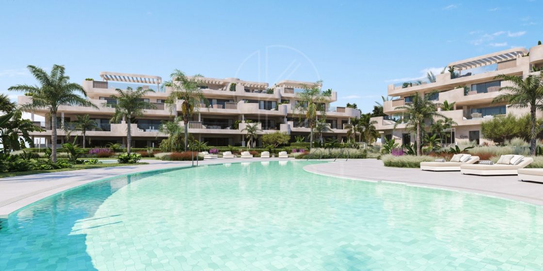 Idyllic, comfort living in modern apartments in Estepona Golf