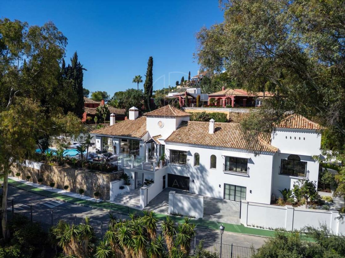 Development in El Herrojo, Benahavis